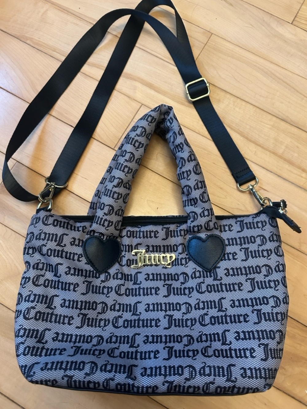 Juicy Couture Lovely Puff Mini Tote and Crossbody